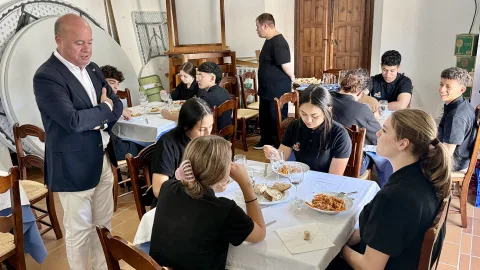 Imagen de la noticia: La Escuela de Hostelería de El Henchidero abre el curso con 94 alumnos y plazas libres