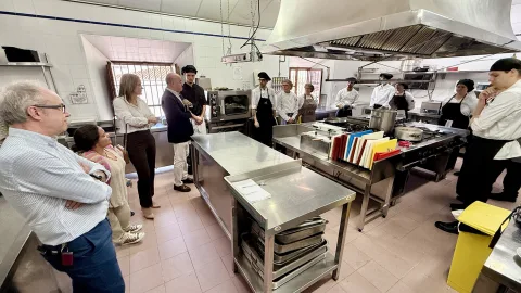 Imagen de la noticia: La Escuela de Hostelería de El Henchidero abre el curso con 94 alumnos y plazas libres