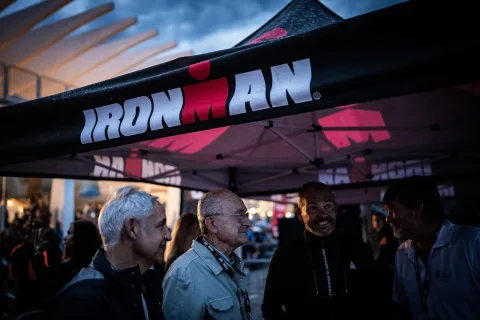 Imagen de la noticia: Felix Forissier y Mia Hunt ganan el IRONMAN 70.3 Málaga con salida y llegada en el Puerto