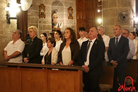 Imagen de la noticia: Catalina Vergara, primera mujer que preside la Cofradía del Huerto de Álora