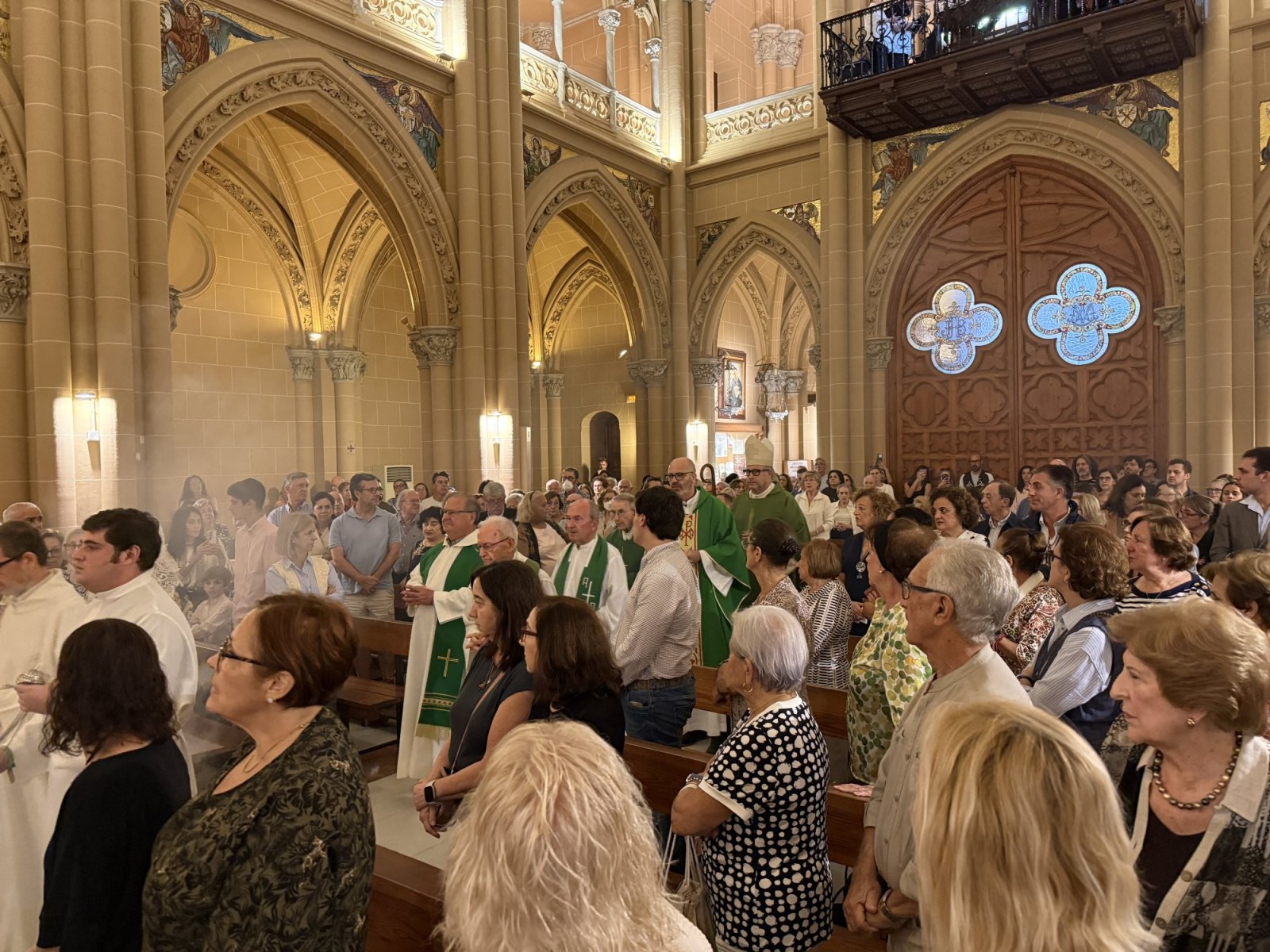 Imagen de la noticia: La iglesia del Sagrado Corazón cierra el Jubileo por el centenario del Padre Arnaiz