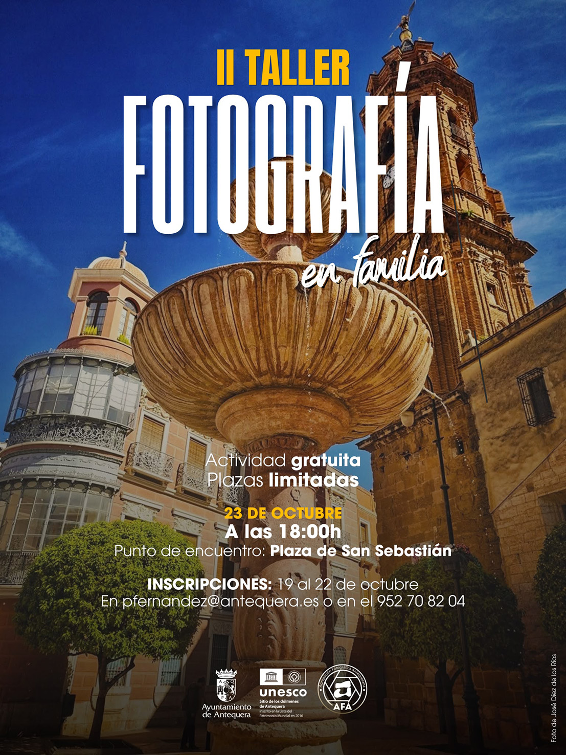 Imagen de la noticia: Antequera abre hasta el jueves 22 la inscripción gratuita del Taller de Fotografía en Familia