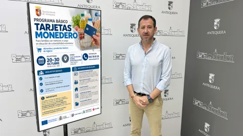 Imagen de la noticia: Antequera abre desde el 20 de octubre las solicitudes de las tarjetas monedero para familias con menores