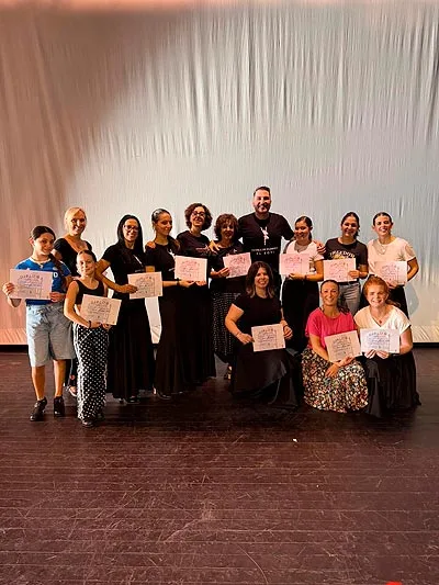 Imagen de la noticia: Fran «El Boti» imparte una masterclass de flamenco en el teatro Tomás Salas de Álora