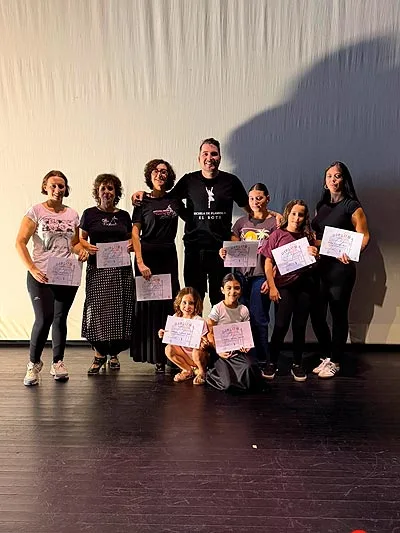 Imagen de la noticia: Fran «El Boti» imparte una masterclass de flamenco en el teatro Tomás Salas de Álora