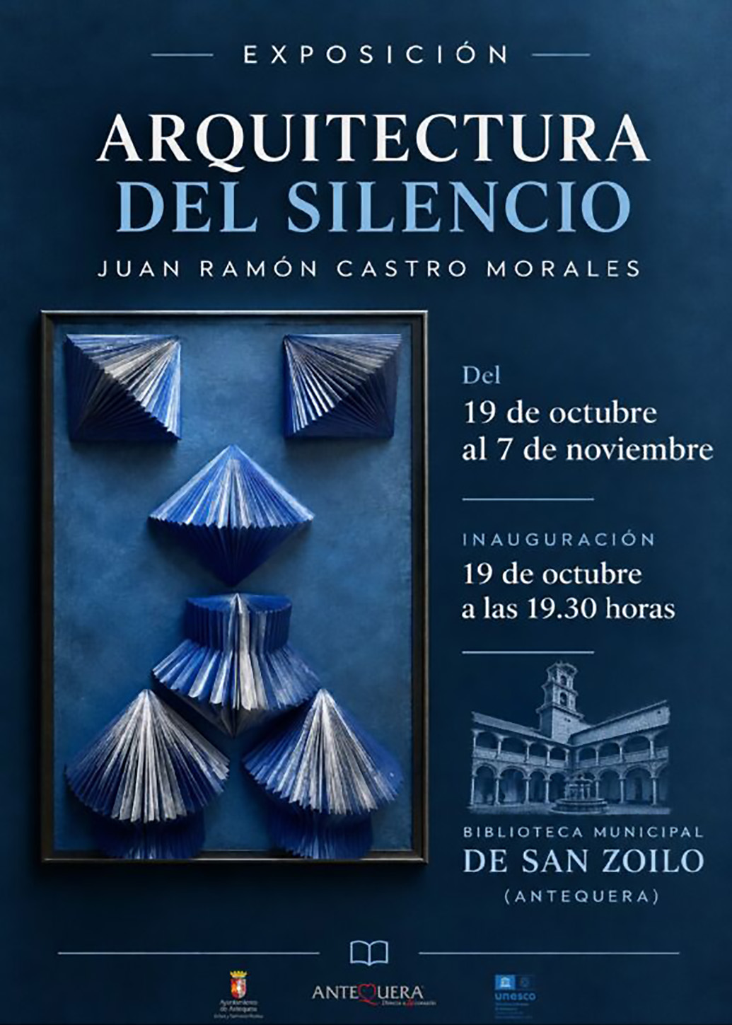 Imagen de la noticia: El papel de libros y revistas se convierte en arte en San Zoilo hasta el 7 de noviembre