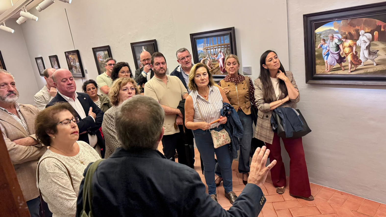 Imagen de la noticia: El Museo de la Ciudad de Antequera expone dieciséis obras más de la Colección Delgado