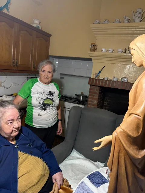 Image for the story: The Virgen Peregrina visits the sick in Pujerra and Igualeja