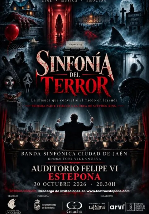 Imagen de la noticia: Estepona dedica una semana a Stephen King con cine, libros y un concierto por Halloween