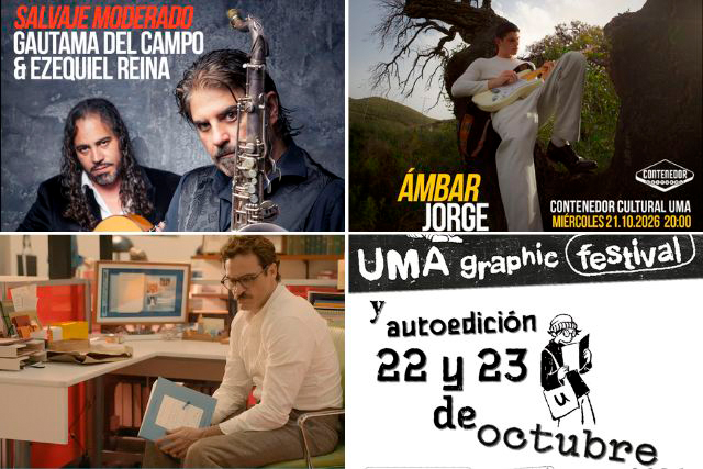 Imagen de la noticia: La UMA programa cine, arte sonoro, flamenco jazz y un festival de cómic del 20 al 23 de octubre