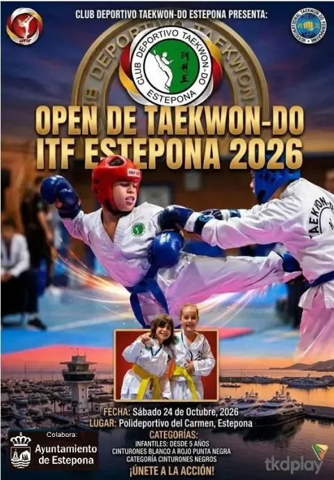 Imagen de la noticia: Estepona acoge el sábado el Open de Taekwon-Do ITF con 350 deportistas y entrada gratuita