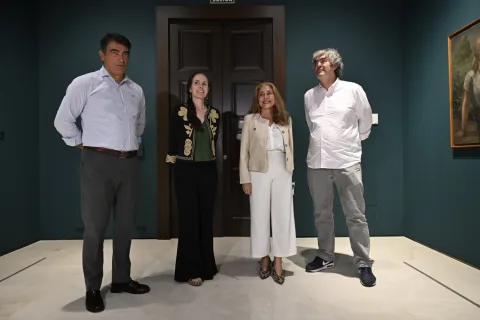 Imagen de la noticia: El Museo Carmen Thyssen expone hasta enero la faceta de pintor y dibujante de Julio González