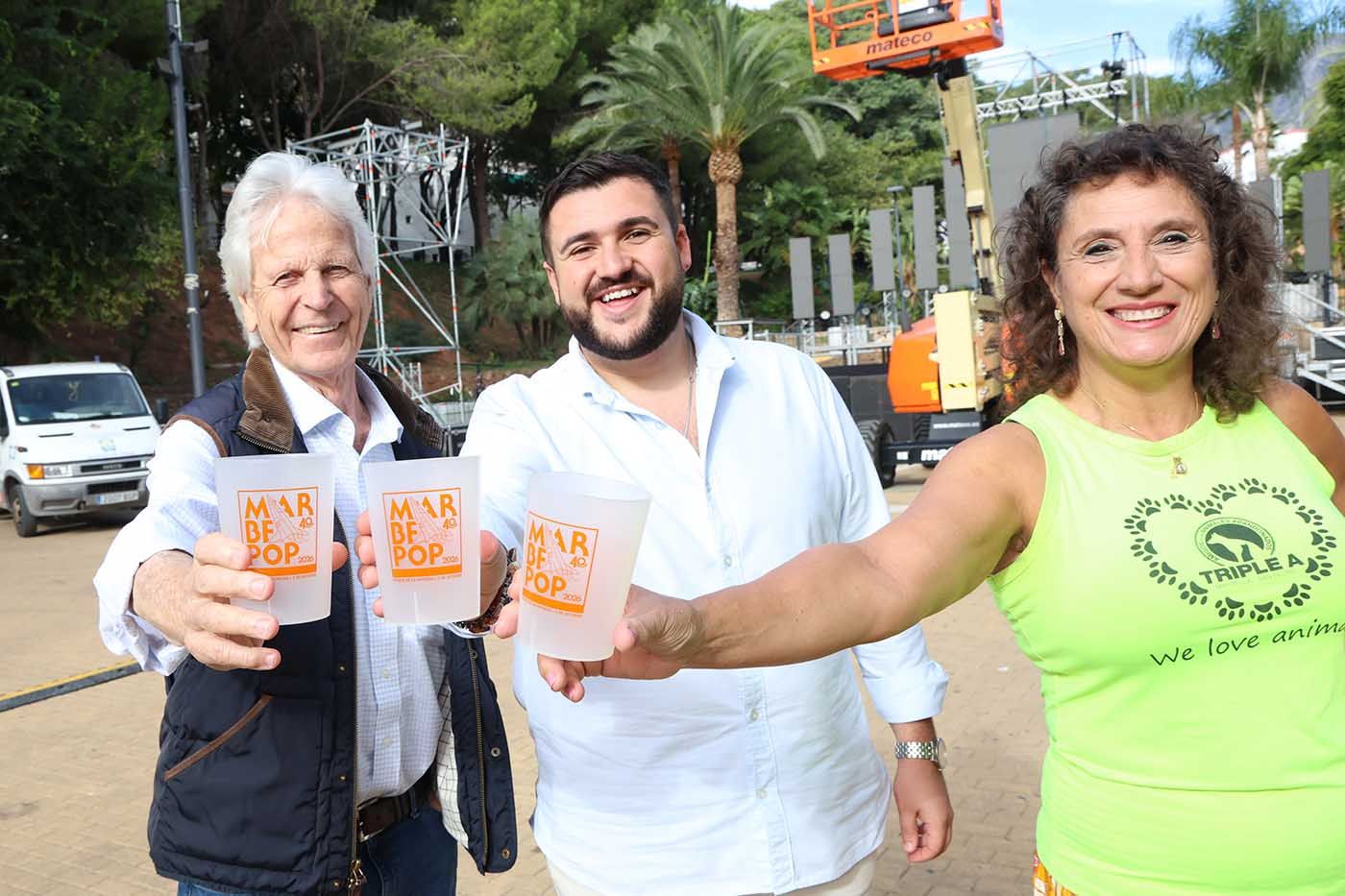Imagen de la noticia: Marbepop celebra sus 40 años con ecovasos a un euro para Triple A