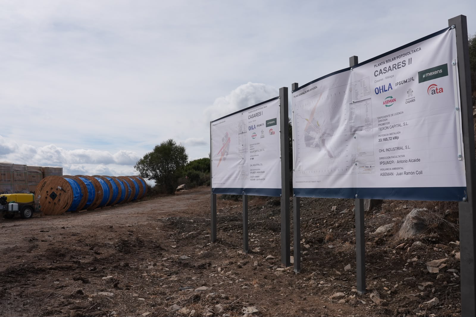 Imagen de la noticia: Casares busca montadores y conductores para la obra fotovoltaica