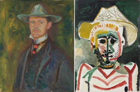 Imagen de la noticia: El Museo Picasso acoge el primer diálogo entre Munch y Picasso